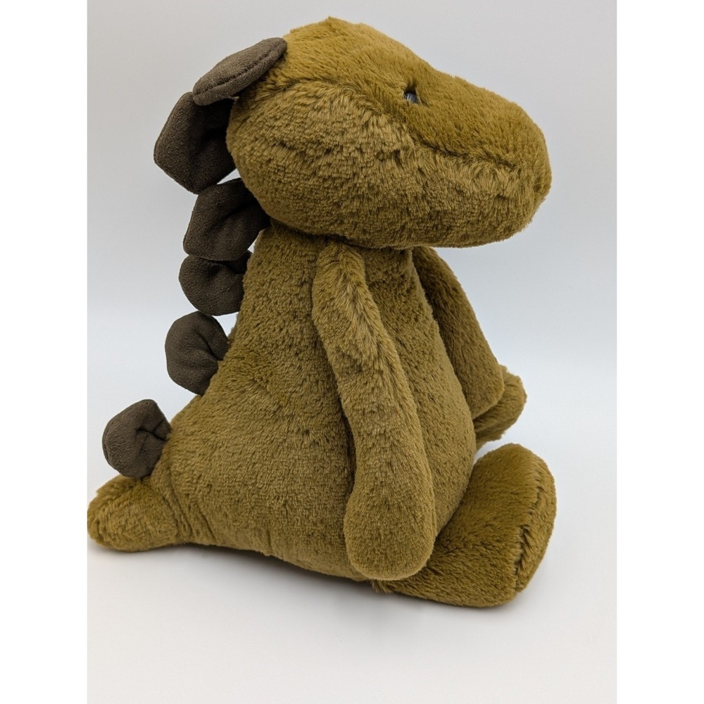 Jellycat Green Dinosaur Plush 12 Inch Stuffed Animal Toy - Picture 5 of 8